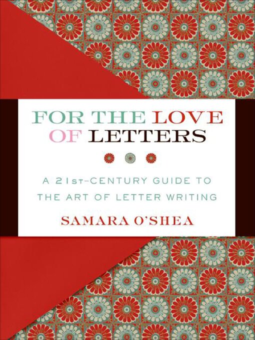 Title details for For the Love of Letters by Samara O'Shea - Available